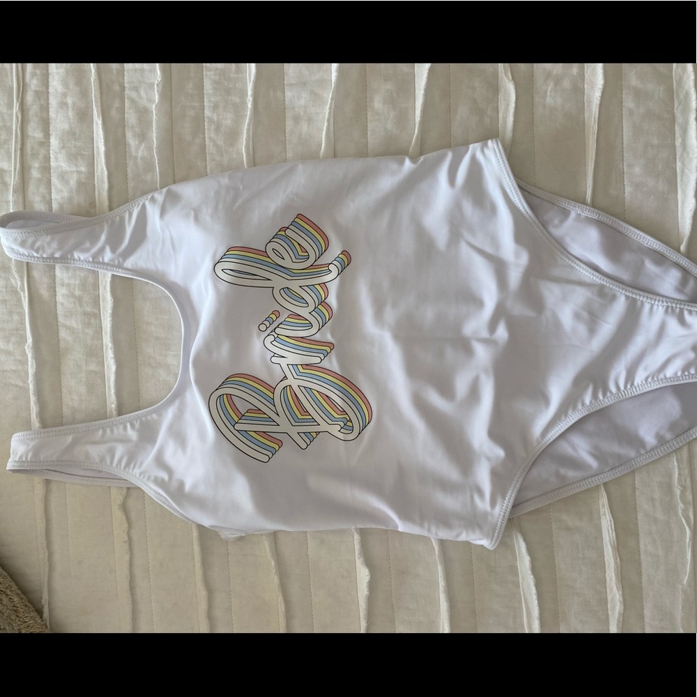 Bride one piece bathing suit